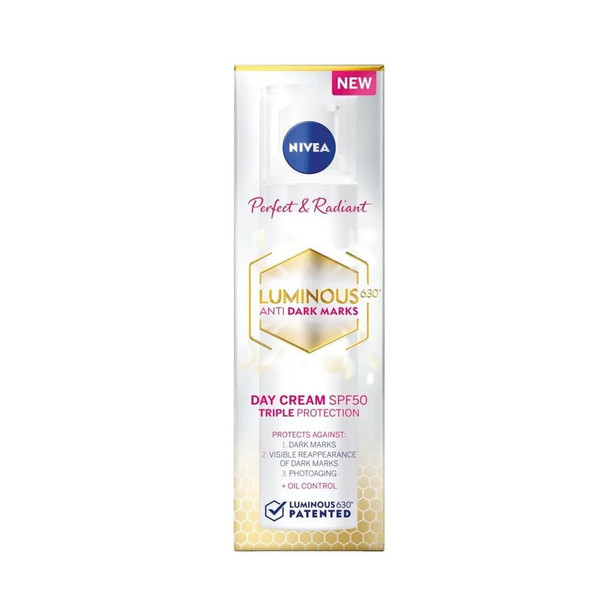 Nivea Luminous630 Anti-Dark Spot Day Cream SPF50 40 ml