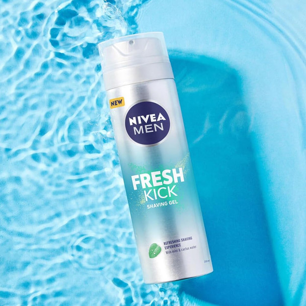 Nivea Men Fresh Kick Shaving Gel 200 ml
