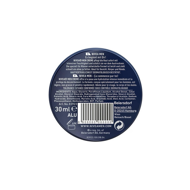Nivea Men Mini Cream 30 ml