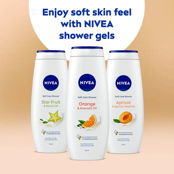 Nivea Orange & Avocado Oil Shower Cream 650 ml