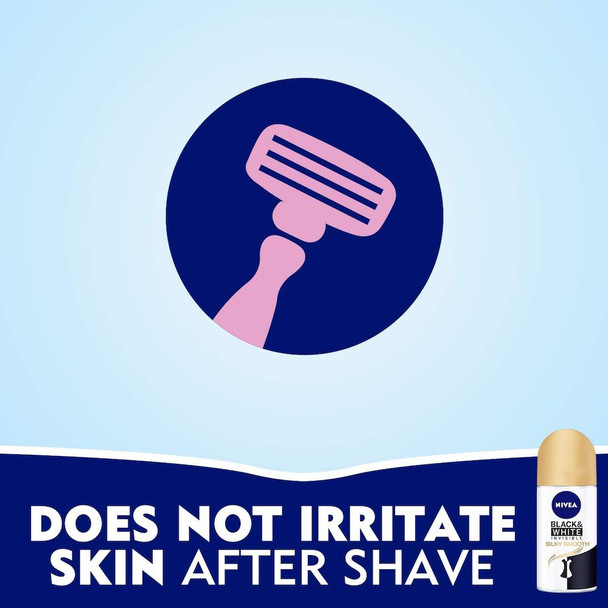 Nivea Black & White Invisible Silky Smooth Roll-On 50 ml
