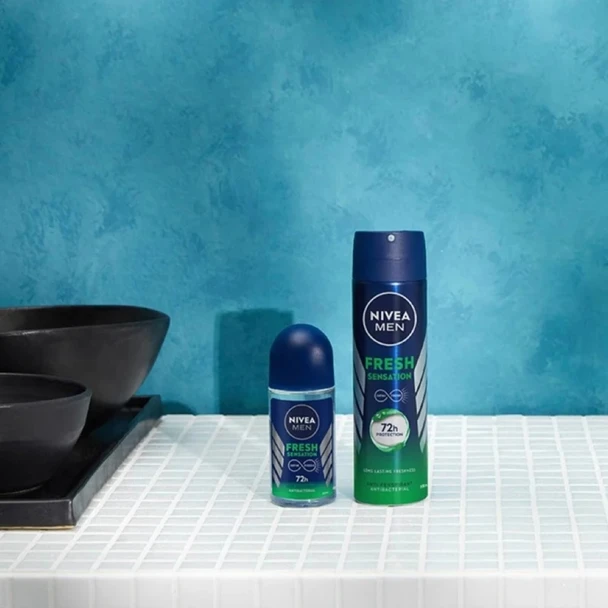 Nivea Men Fresh Sensation Roll-On Deodorant 50 ml