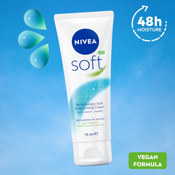 Nivea Soft Tube 75 ml