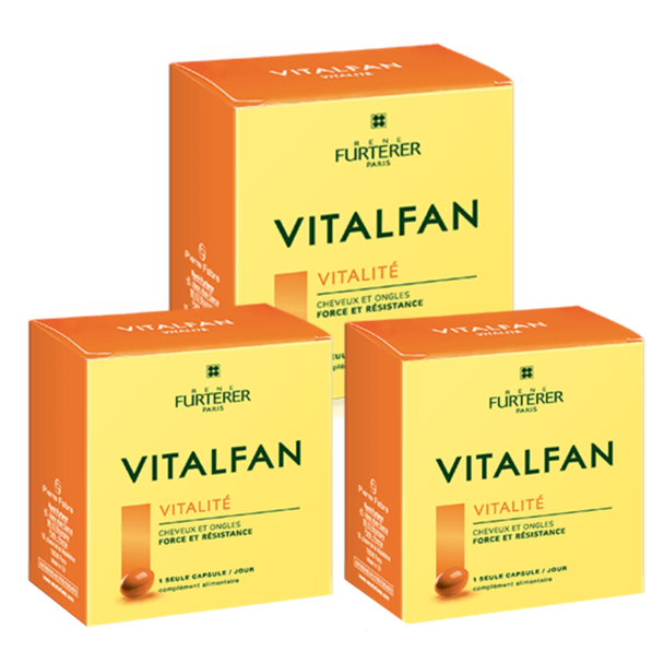 Rene Furterer Vitalfan Vitality Hair Strength and Resistance 90 count