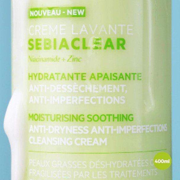 SVR Sebiaclear Cleansing Cream 400ml