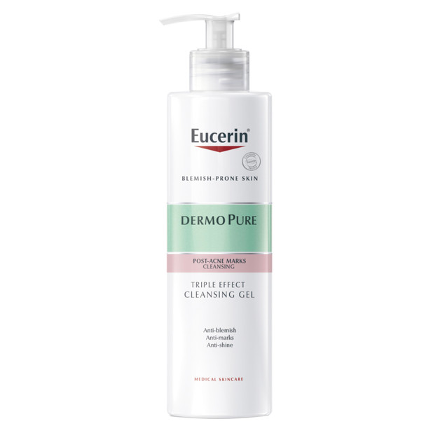 Eucerin Dermopure Triple Effect Cleansing Gel 400ml