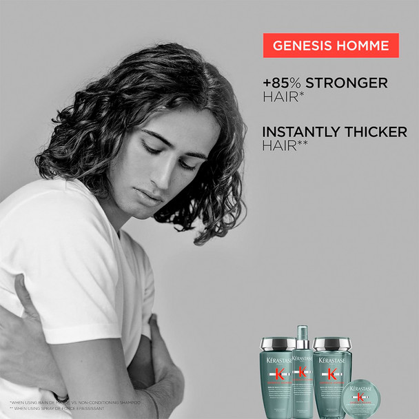 Kérastase Genesis Homme Bain De Masse Epaississant Shampoo 250ml