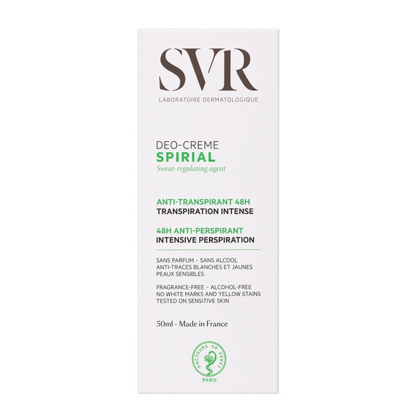 SVR Spirial Cream Antiperspirant 50ml