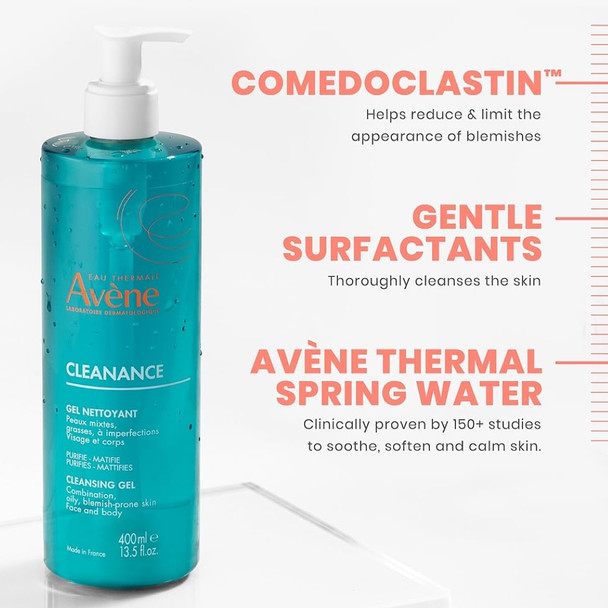 Avène Cleanance Cleansing Gel 400 ml