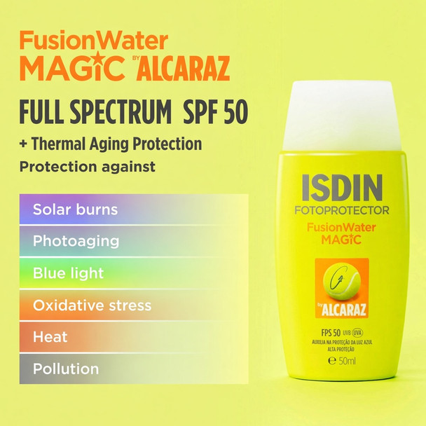 Isdin Fusion Water MAGIC by Alcaraz SPF 50 50ml