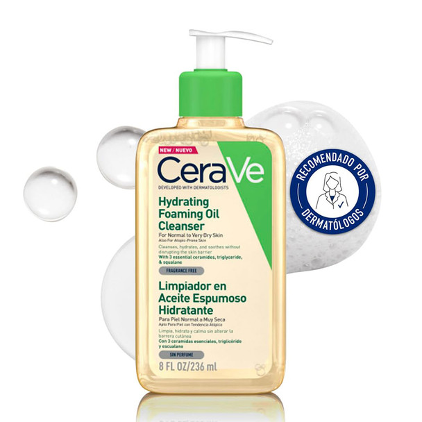 Cerave Hydrant Foaming Oil Cleaner 473ml