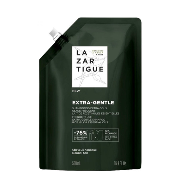 Lazartigue Extra Gentle Shampoo Refill 500ml