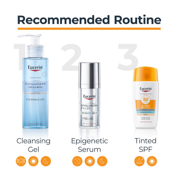 Eucerin Sun Hydro Protect Fluid SPF50+ Tinted Light 50 ml