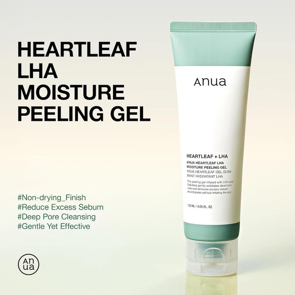 Anua Heartleaf LHA Moisture Peeling Gel 120 ml