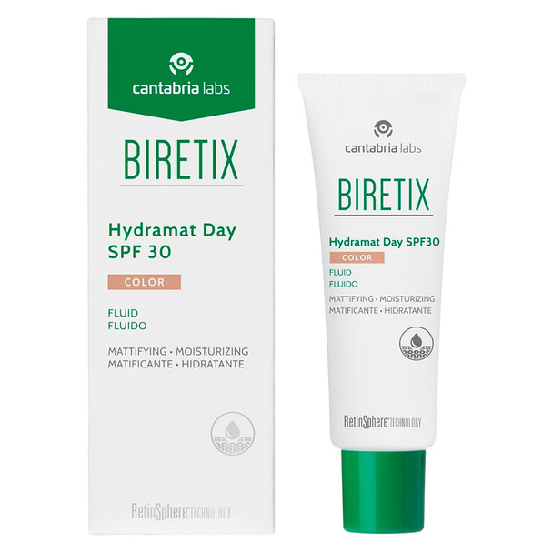 Biretix Hydramat Day Color FPS 30 Fluid 50 ml