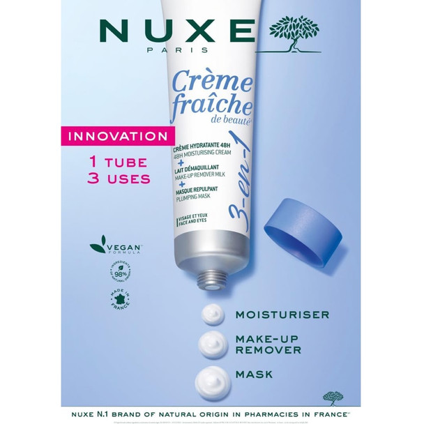 Nuxe Crème Fraîche de Beauté 3-en-1 100 ml