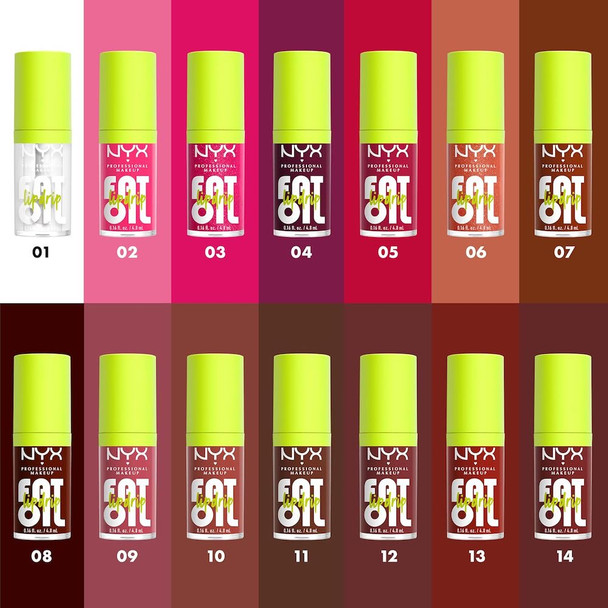 NYX Fat Oil Lip Drip 13 Losin Cone-Trol 4.8 ml
