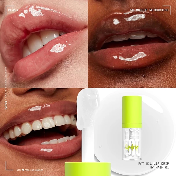 NYX Fat Oil Lip Drip 4.8 ml 01 My Main 4.8 ml