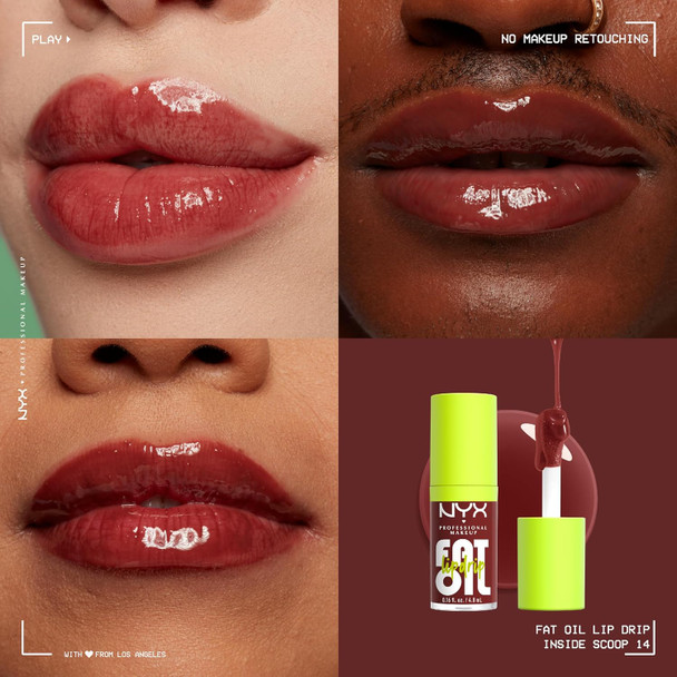 NYX Fat Oil Lip Drip 14 Inside Scoop 4.8 ml