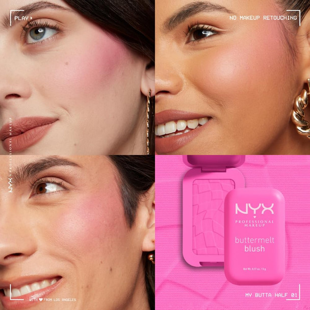 NYX Buttermelt Blush My Butta Half 5g