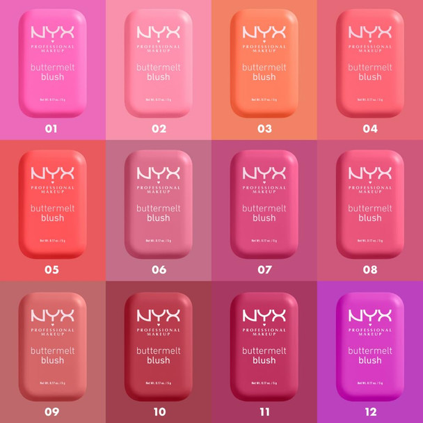 NYX Buttermelt Blush For the Butte 5g