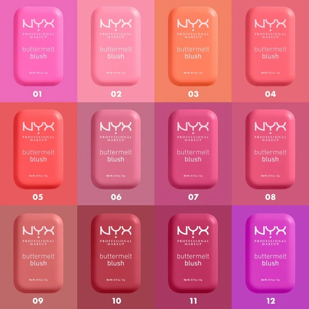 NYX Buttermelt Blush Know Butta 5g