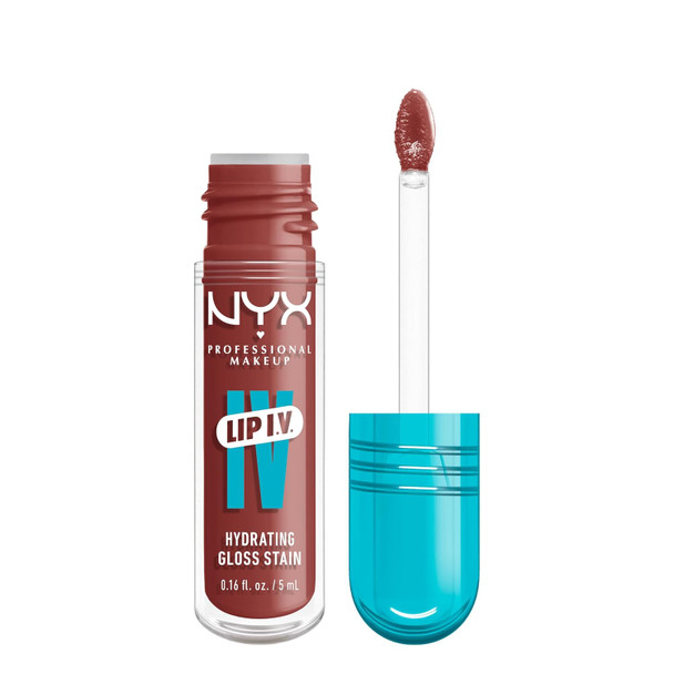 NYX Lip I.V. Hydrating Lip Gloss Stain Hydra-Honey 5 ml