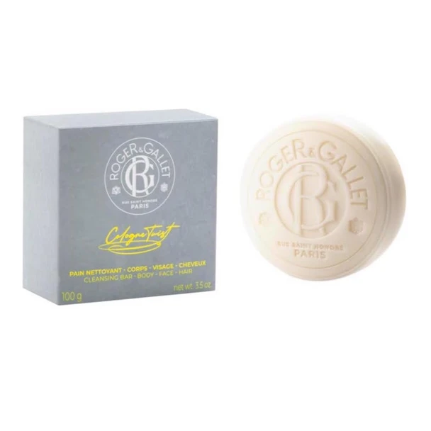 Roger & Gallet Cologne Twist 3 in 1 solid cleanser 100 g