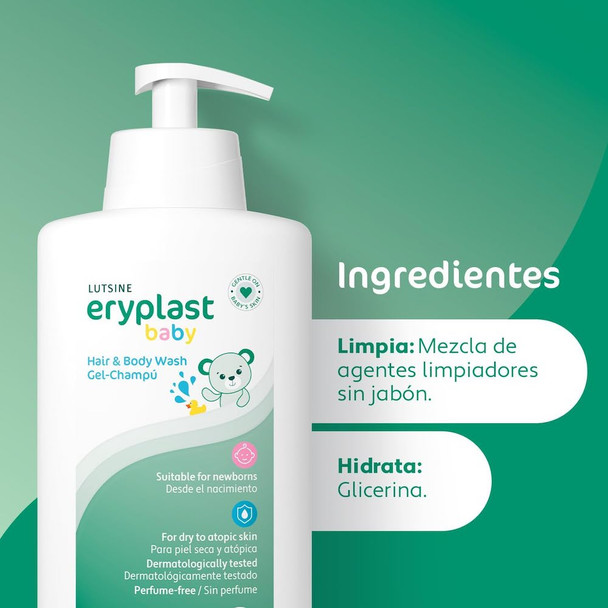 Lutsine Eryplast Gel/Champô 500 ml