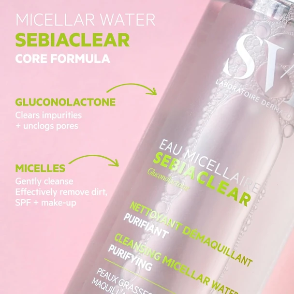 Sebiaclear Micellar Water Core Formula