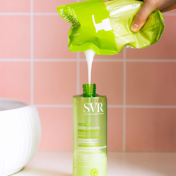 SVR Sebiaclear Cleansing Cream Refill 400ml