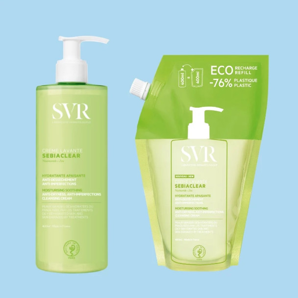 SVR Sebiaclear Cleansing Cream Refill 400ml
