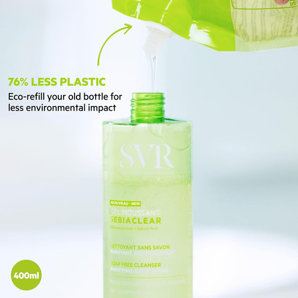 SVR Sebiaclear Cleansing Cream Refill 400ml