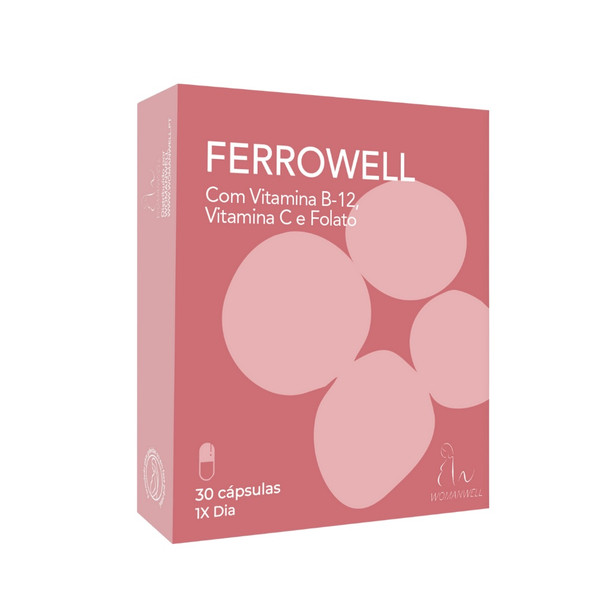 Ferrowell Iron Supplement 30 capsules