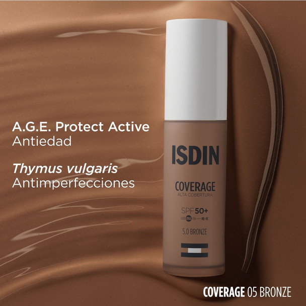 ISDIN Coverage 5.0 BRONZE SPF50+ 30ml