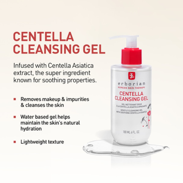 Erborian Centella Cleansing Gel 180 ml