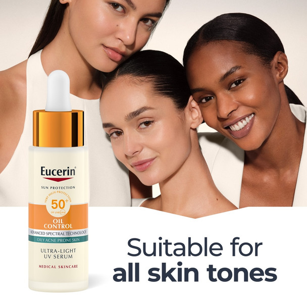 Eucerin Sun Oil Control Ultra-Light Serum SPF50+ 30 ml