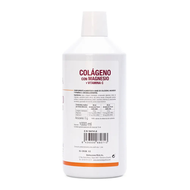 Ana Maria Lajusticia Marine Collagen with Magnesium and Vitamin C 1 L