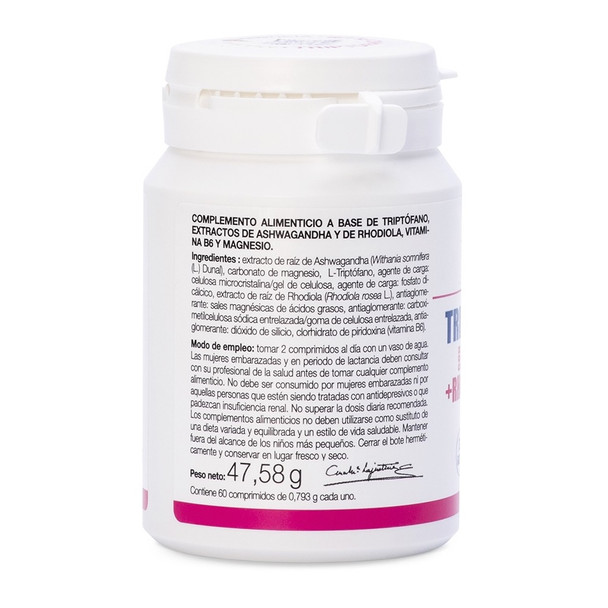 Ana Maria Lajusticia Triptophan Plus with Ashwagandha, Rhodiola & Magnesium 60 tabs