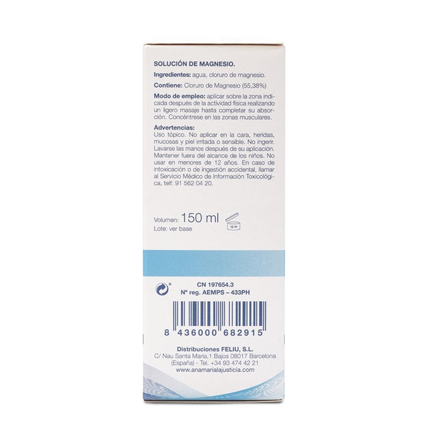 Ana Maria Lajusticia Magnesium Oil 150 ml