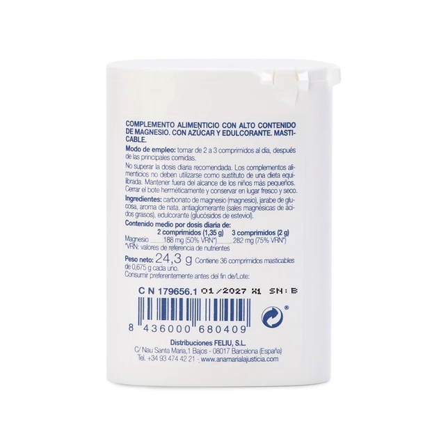 Ana Maria Lajusticia MAG-MAST Cream Flavor 36 Tabs