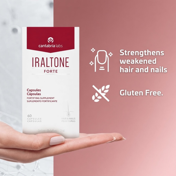 Iraltone Forte BD Hair Loss Capsules 60 caps