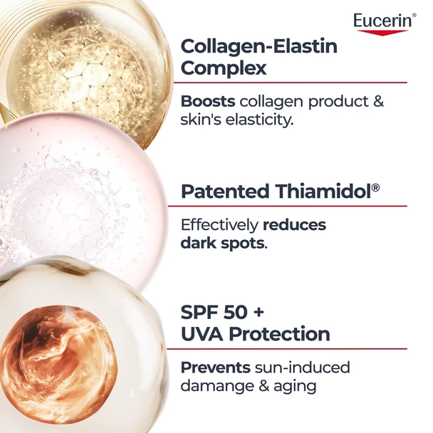 Eucerin Hyaluron-Filler + Elasticity Ultra-Light Day Cream SPF50 50 ml
