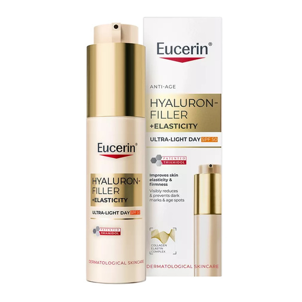 Eucerin Hyaluron-Filler + Elasticity Ultra-Light Day Cream SPF50 50 ml