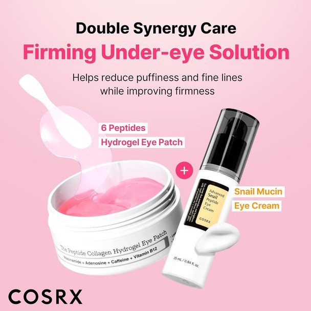 COSRX The Peptide Collagen Hydrogel Eye Patch 60 pcs
