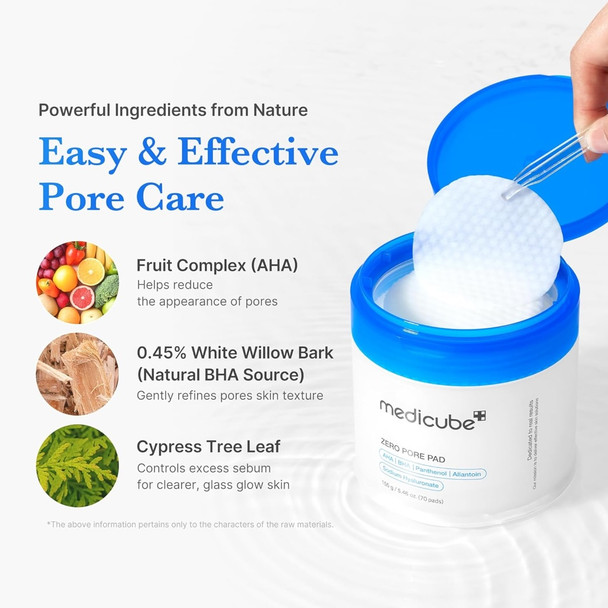Medicube Zero Pore Pads 2.0 70 pads