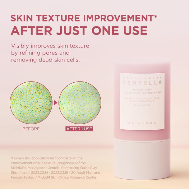 SKIN1004 Madagascar Centella Clay Stick Mask 27 g