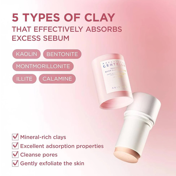 SKIN1004 Madagascar Centella Clay Stick Mask 27 g
