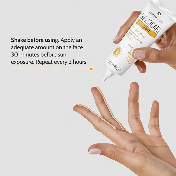 Heliocare 360 Gel Oil-free SPF 50 Dry Touch 50ml