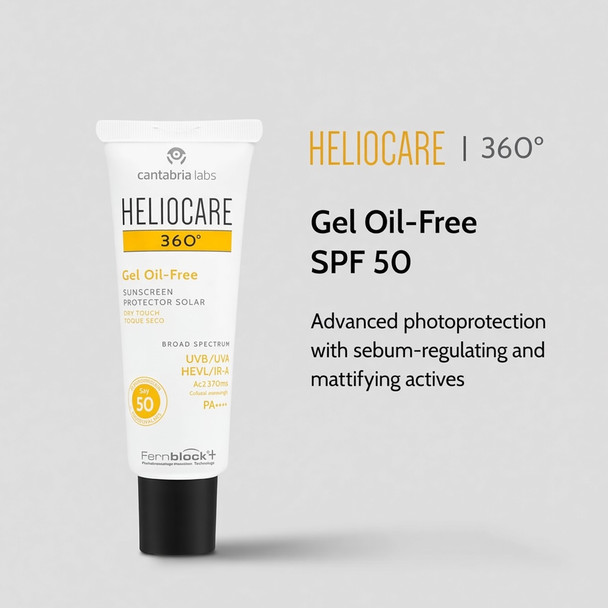 Heliocare 360 Gel Oil-free SPF 50 Dry Touch 50ml